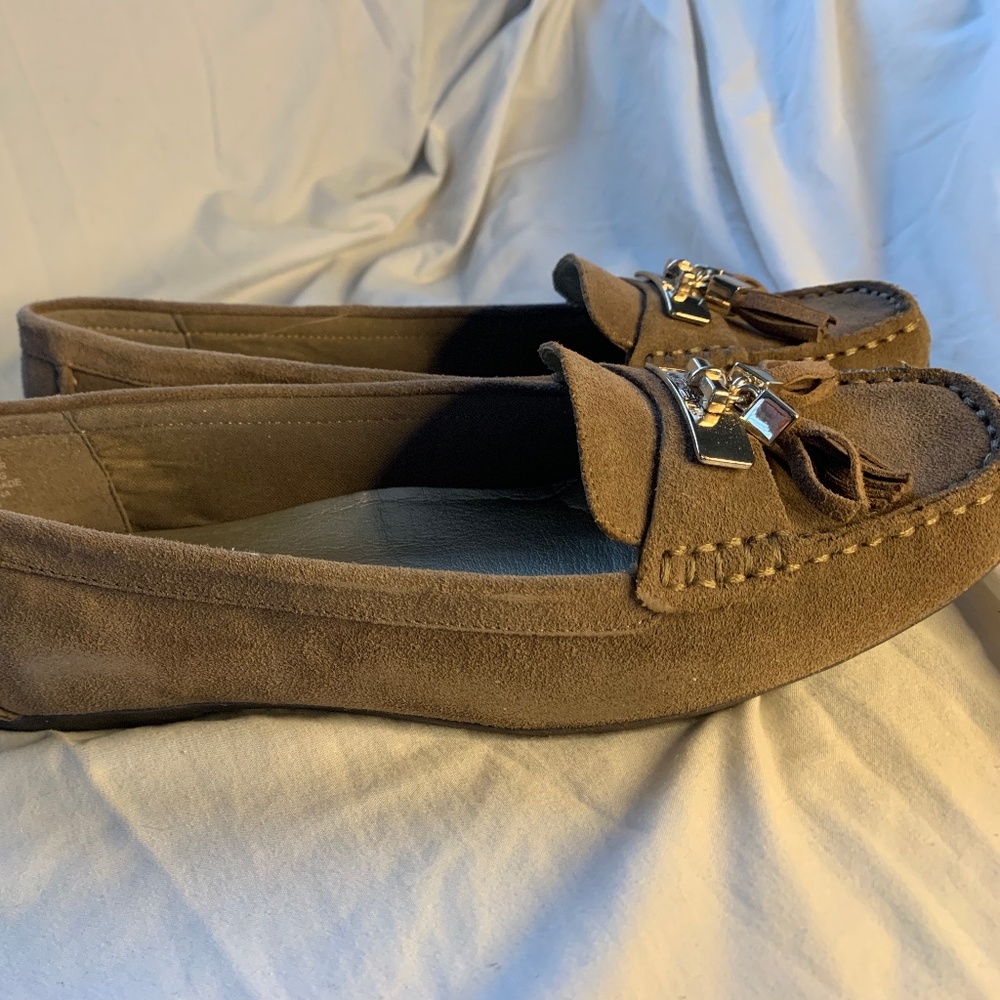 Anne Klein Oates Suede Moccasins